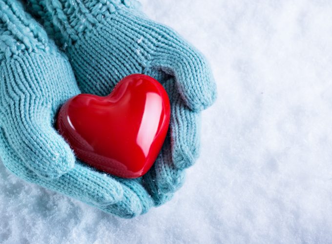 Stock Images love image, hand, snow, heart, 4k, Stock Images 38883144